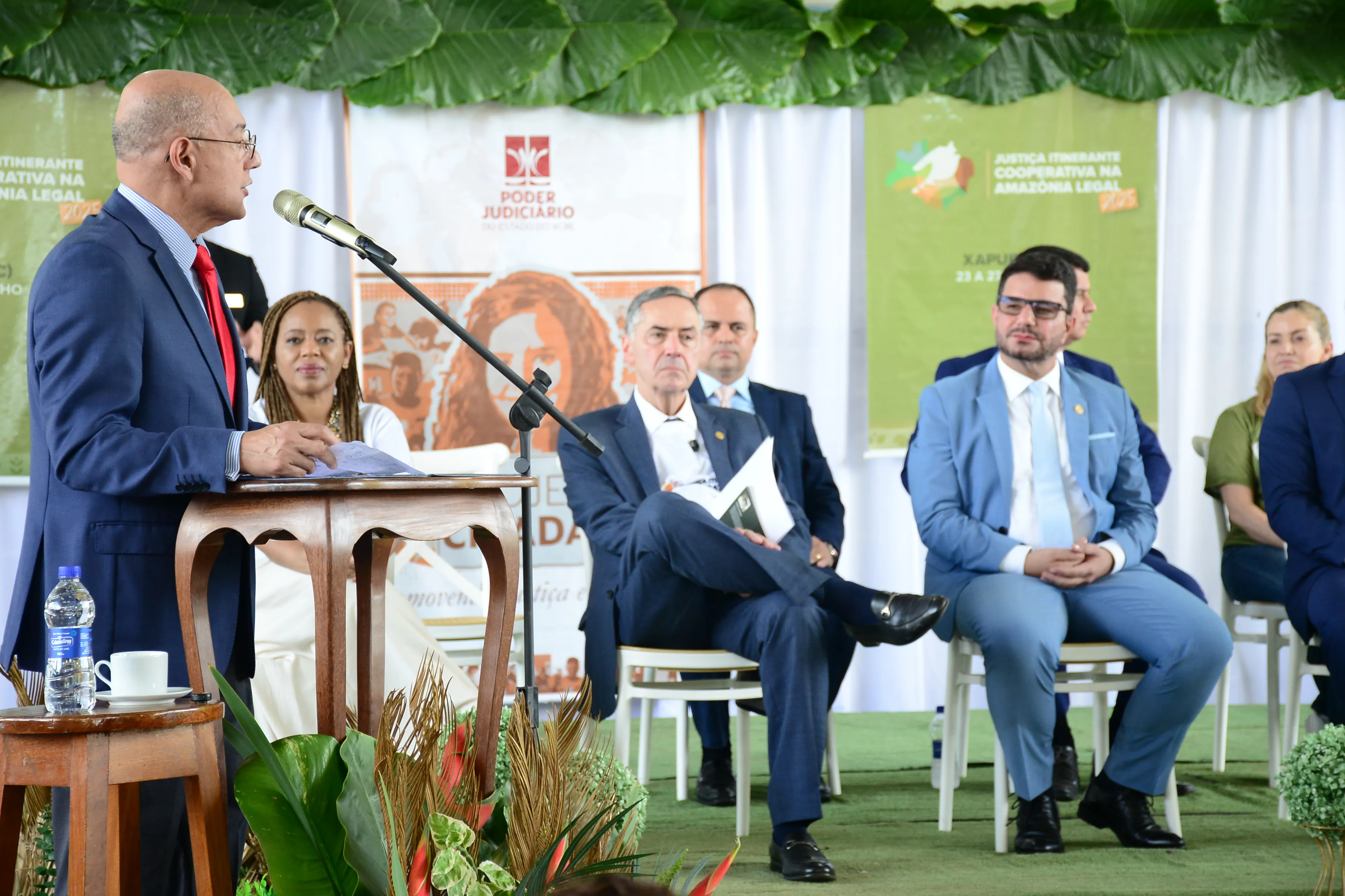 MINISTRO BARROSO EM XAPURI(AC) - Com o TRT14 fazendo itinerância na Amazônia; 